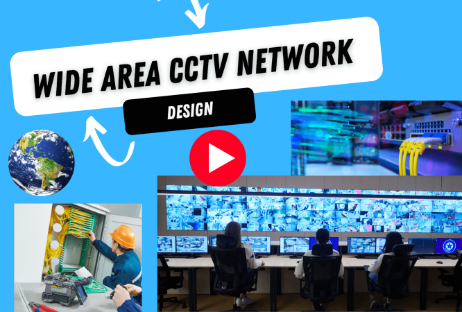 Wide-Area CCTV Surveillance: Network design & Strategic Placement (Estate, City e.t.c)