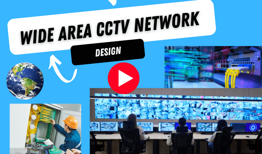 Wide-Area CCTV Surveillance: Network design & Strategic Placement (Estate, City e.t.c)