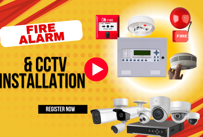 Complete Fire Alarm, CCTV Installation and Business Training (Combo Pack)