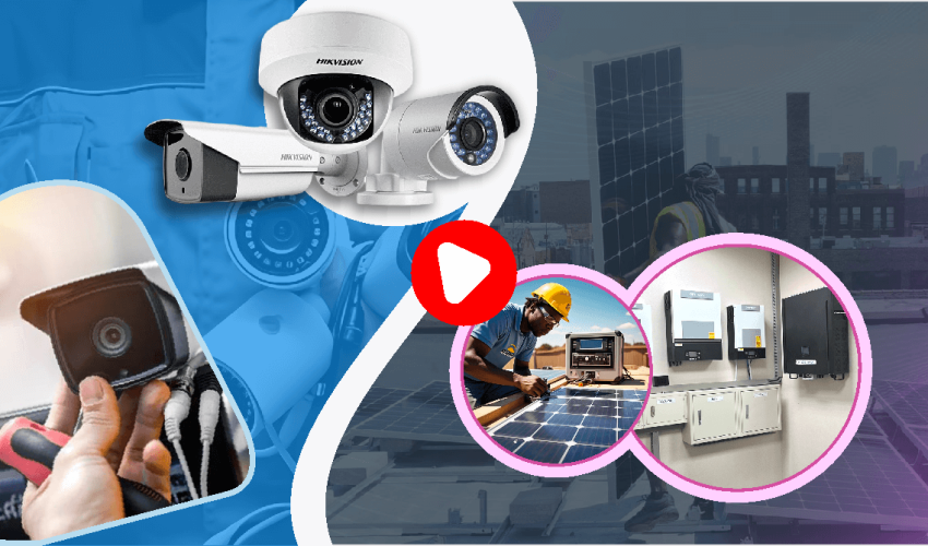 Complete Solar Inverter & CCTV Camera Installation and Business Training (Combo Pack) Complete Solar Inverter & CCTV Camera Installation and Business Training (Combo Pack)